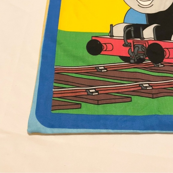 Thomas the Tank Engine Pillowcase Homemade 16.5” x 16” Pillow Case - Picture 3 of 15
